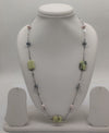 Pastel Pearl & Stone Harmony Silver Necklace