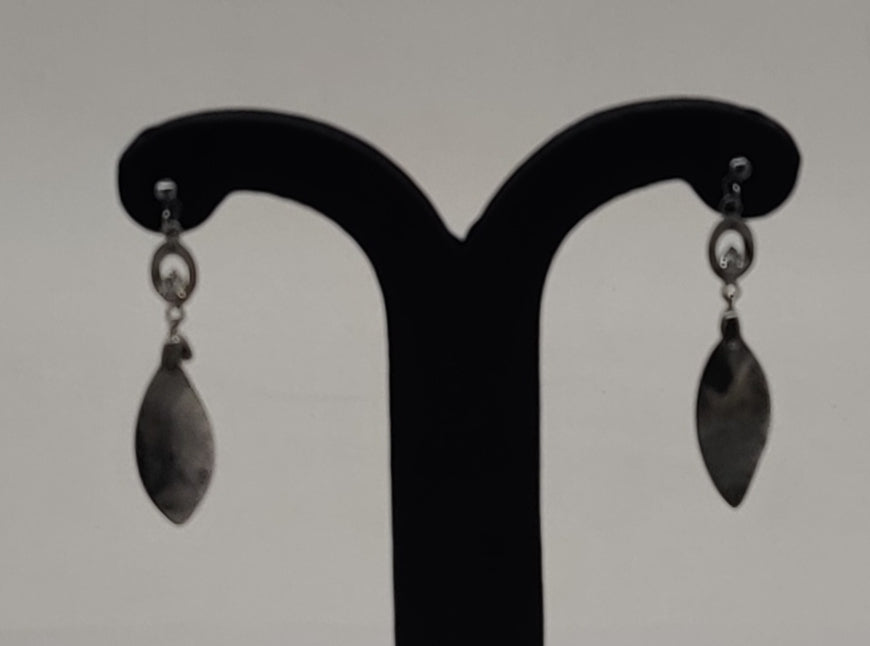 JAGDAMBA PEARLS SILVER HANGINGS ER50209