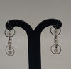 JAGDAMBA PEARLS SILVER HANGINGS ER50193