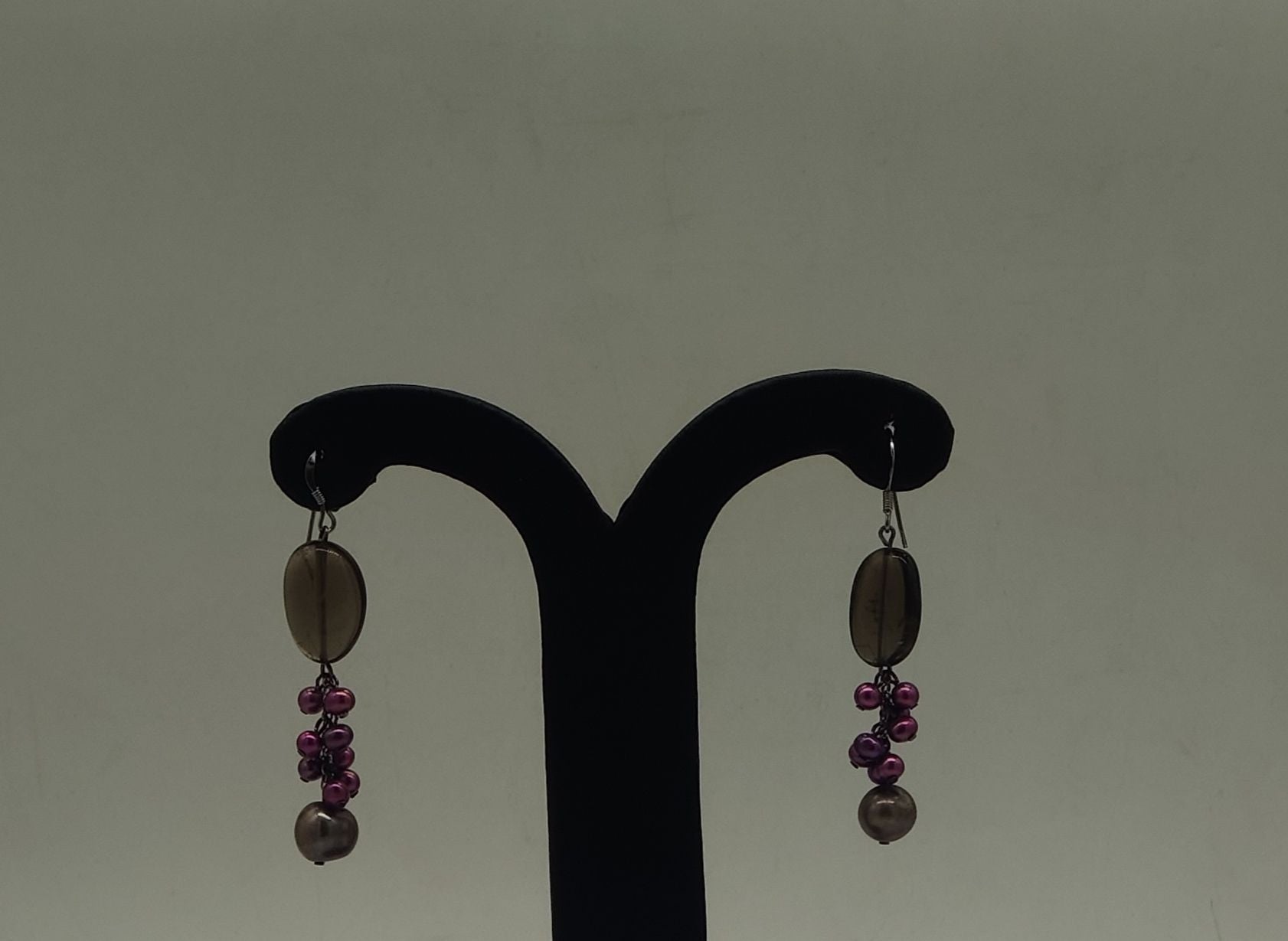 JAGDAMBA PEARLS SILVER HANGINGS ER50185