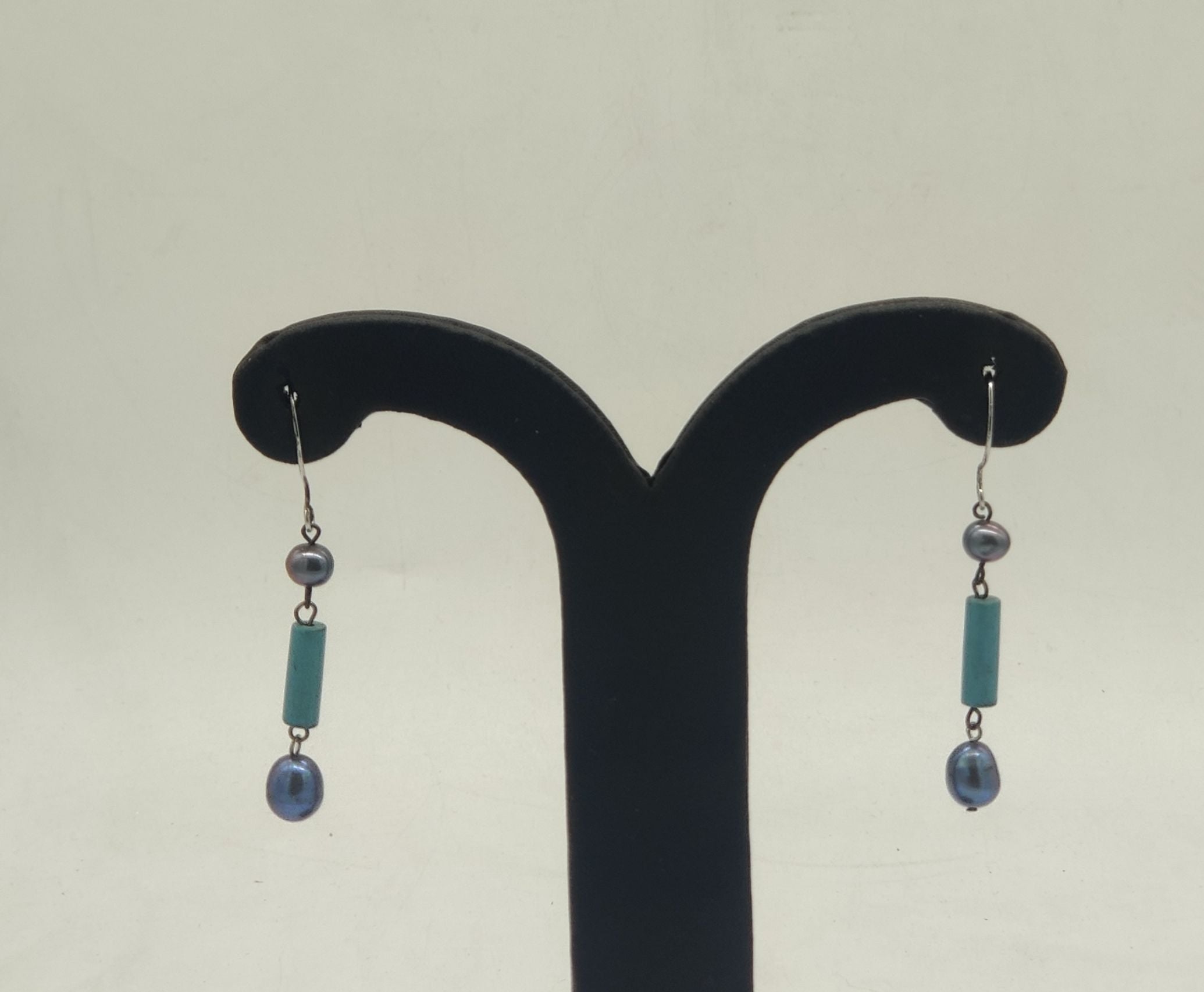 JAGDAMBA PEARLS SILVER HANGINGS ER50151