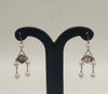 JAGDAMBA PEARLS SILVER HANGINGS ER50127