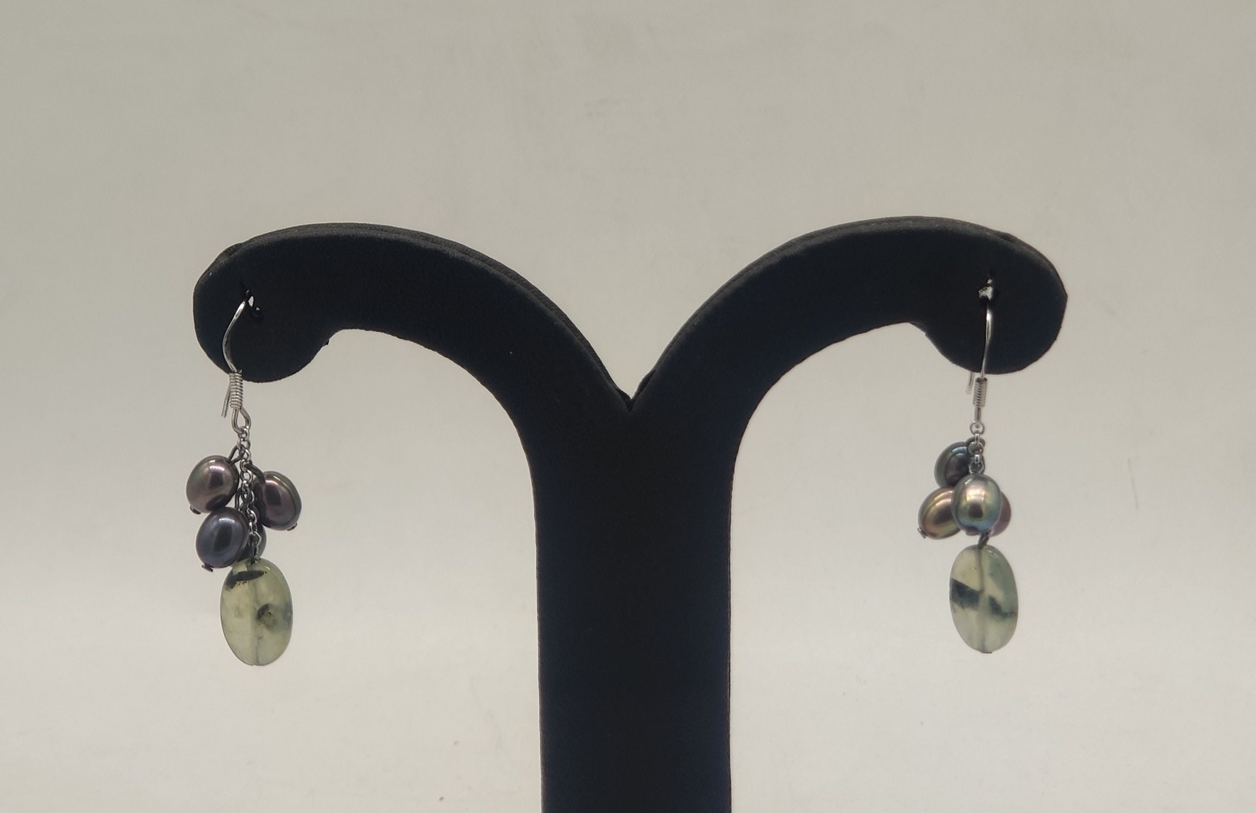 JAGDAMBA PEARLS SILVER HANGINGS ER50126