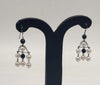 JAGDAMBA PEARLS SILVER HANGINGS ER50123