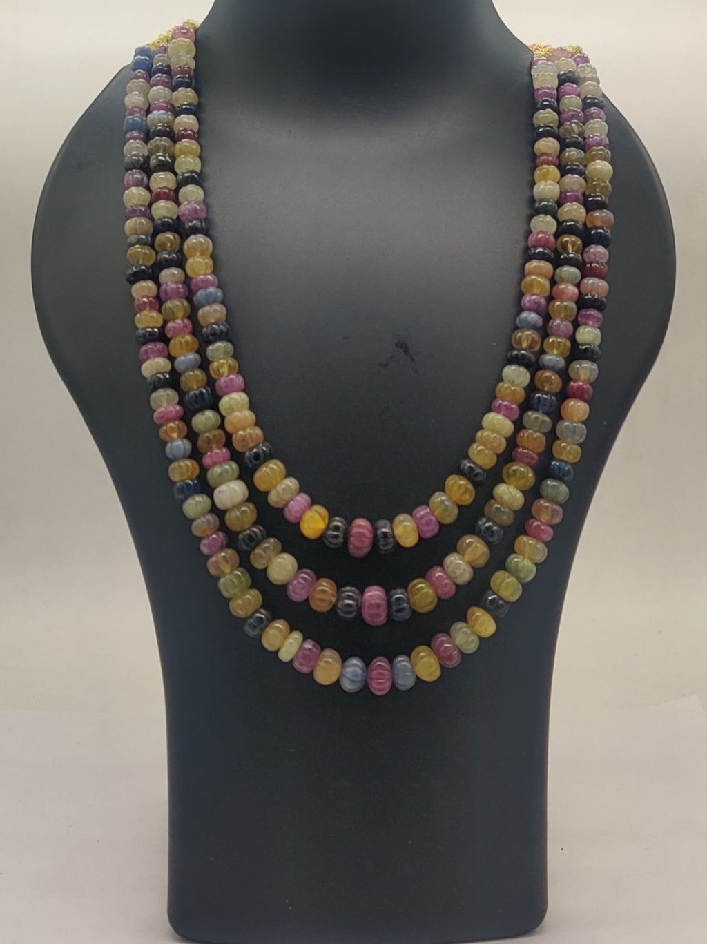 Gem Carnival � Vibrant Multi-Layered Beaded Necklace