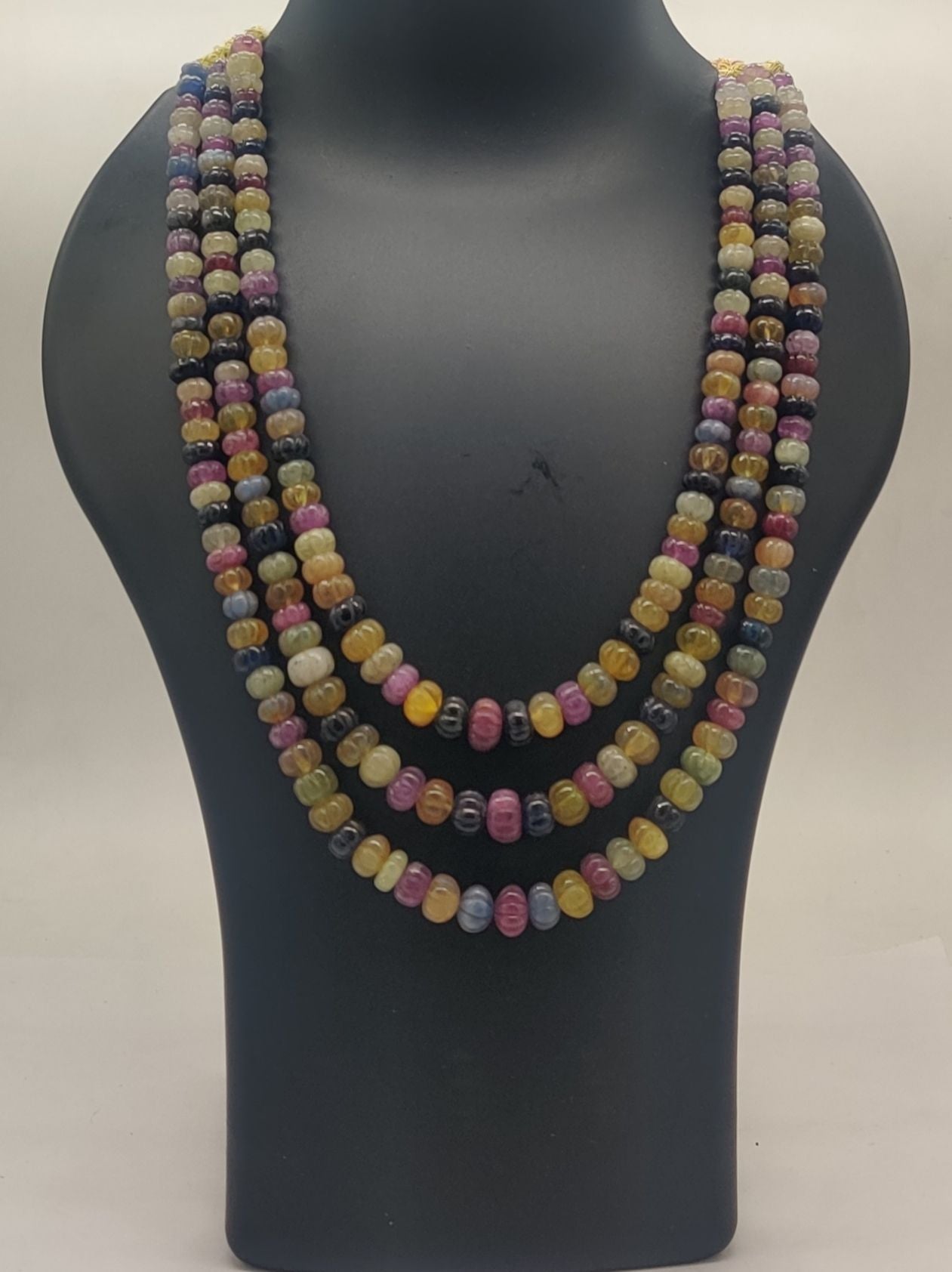 Gem Carnival � Vibrant Multi-Layered Beaded Necklace