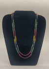 Festival Glow � Multi-Strand Color Gemstone Necklace