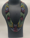 Mosaic Raga Colorful Beaded Necklace
