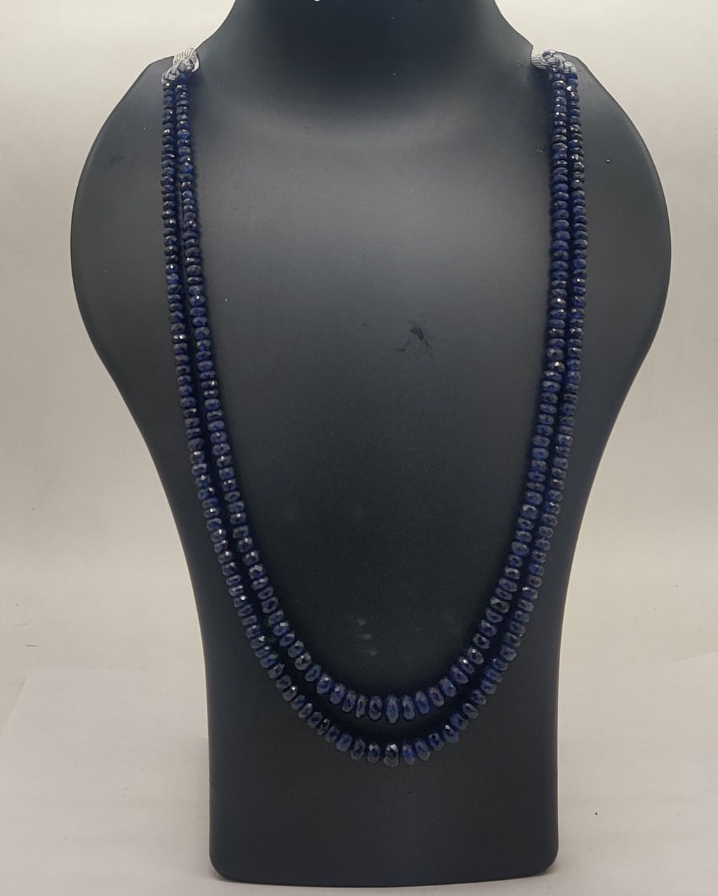 Sapphire Symphony Multi-Strand Necklace