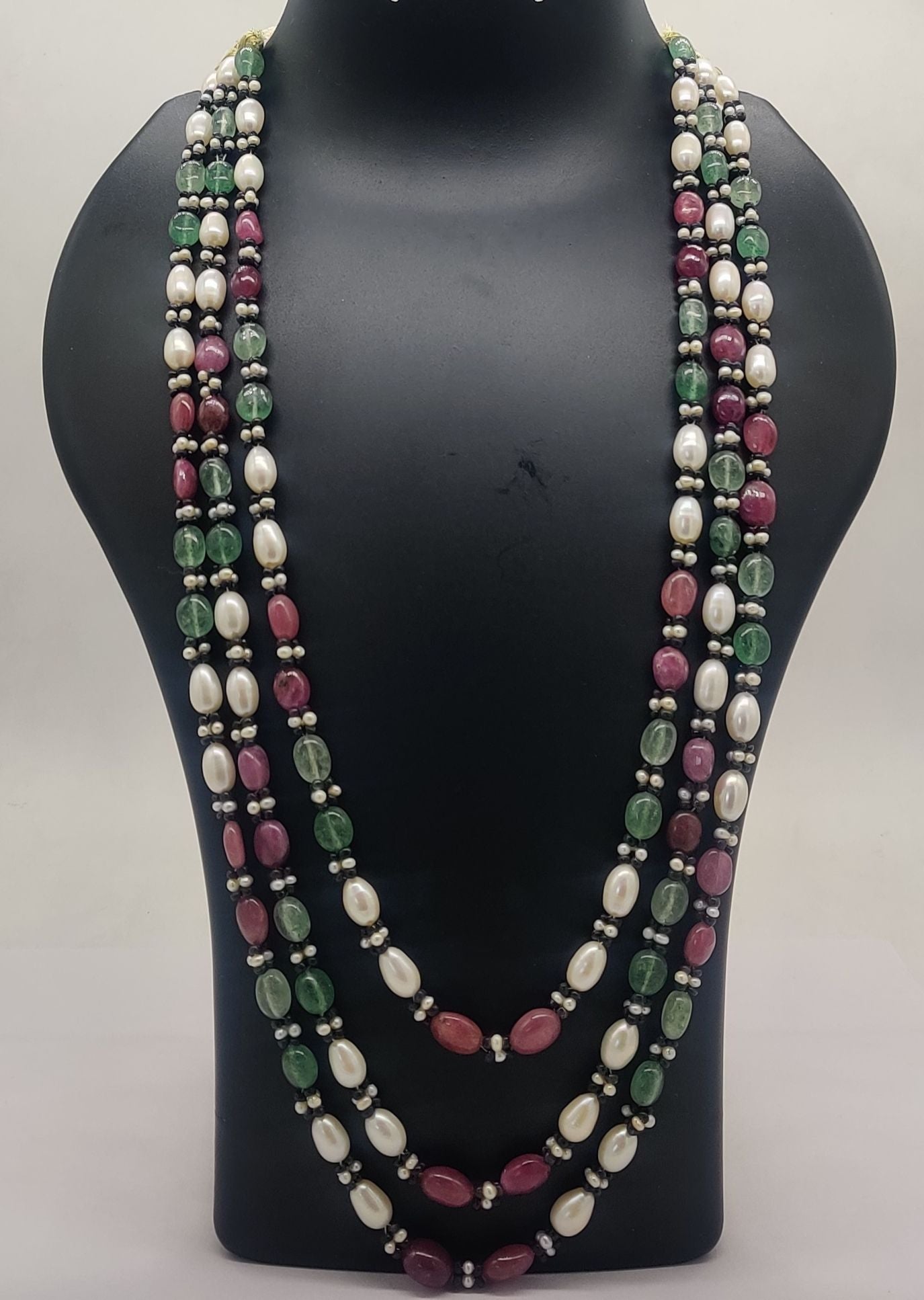 Royal Garden Fusion Beaded Layer Necklace
