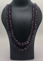Royal Amethyst Luxe Layered Necklace Set