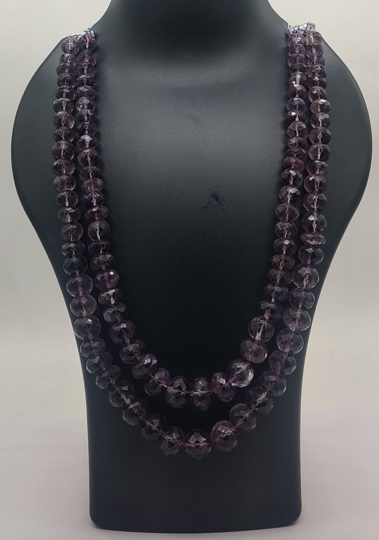 Royal Amethyst Luxe Layered Necklace Set