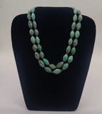 Regal Green Faceted Gemstone Necklace