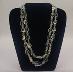 Dewdrop Harmony Dual-Strand Beaded Necklace