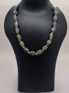Labradorite & Jasper Contrast Beaded Necklace