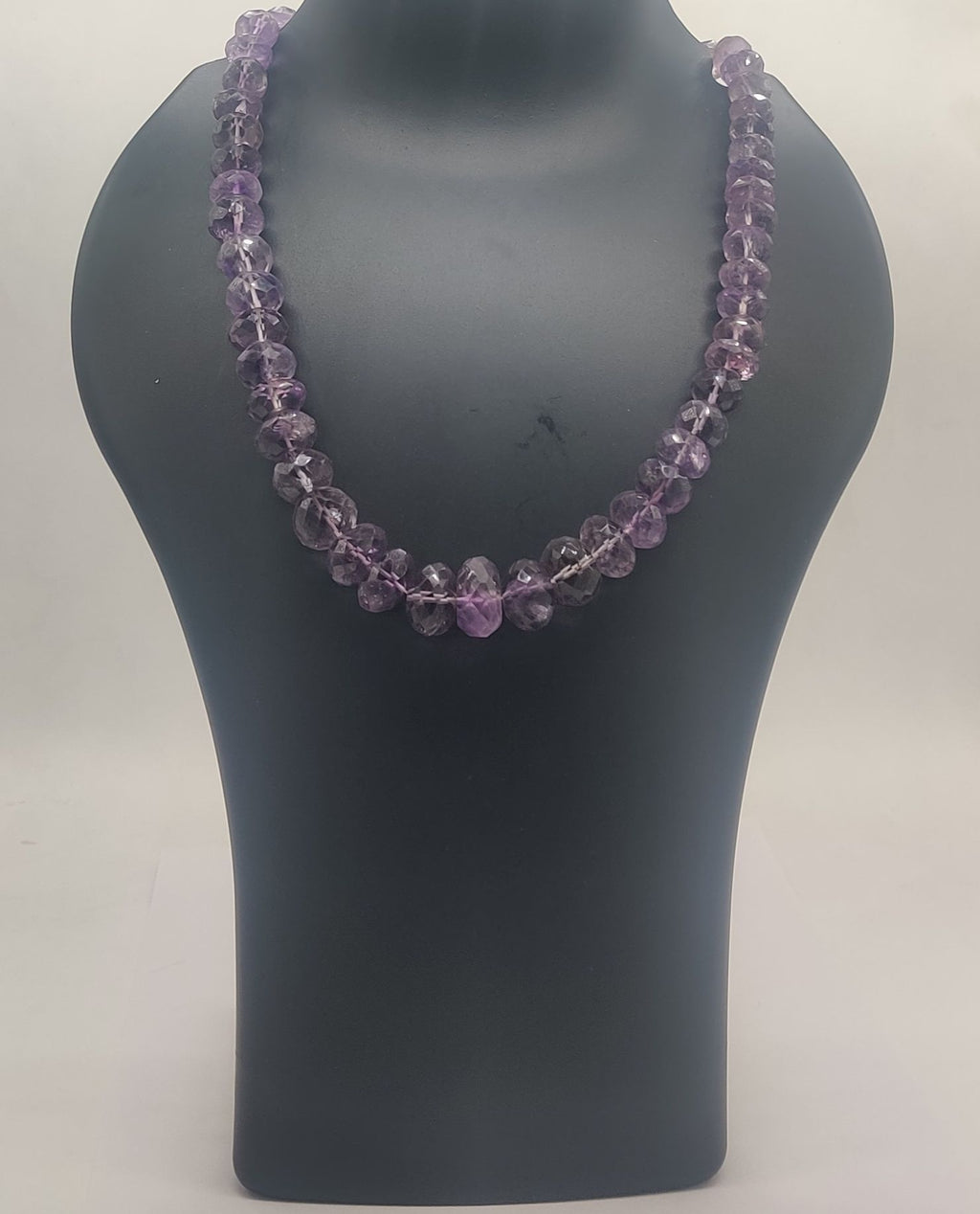 Amethyst Glow Faceted Necklace