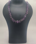 Amethyst Glow Faceted Necklace