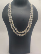 Crystal Cascade Double-Strand Necklace