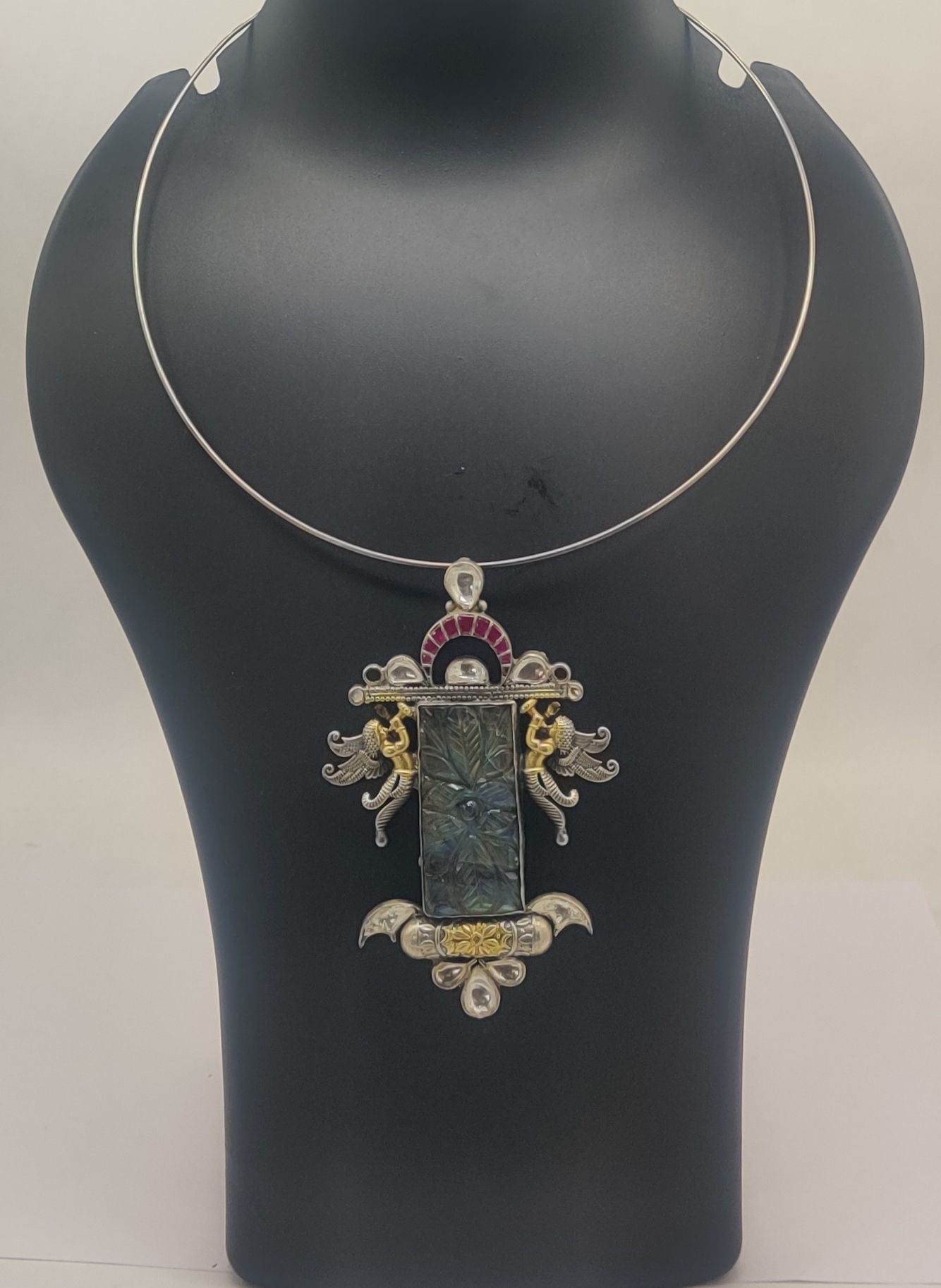 Mayukha Winged Empress Necklace