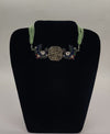 Veda Pakshi Enamel Necklace