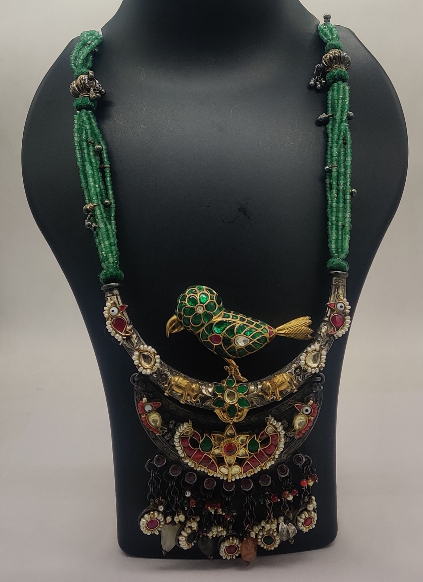 Mayuri Crescent Heritage Necklace