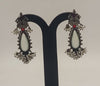 Mirrored Mayura Drop Earrings