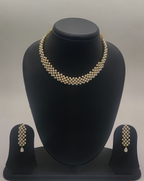 Handwoven Delicate Natural pearl Necklace