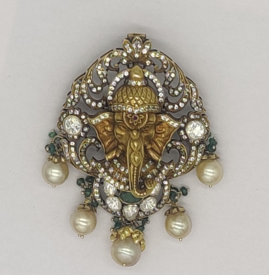 JAGDAMBA GOLD PENDENT JGP20119