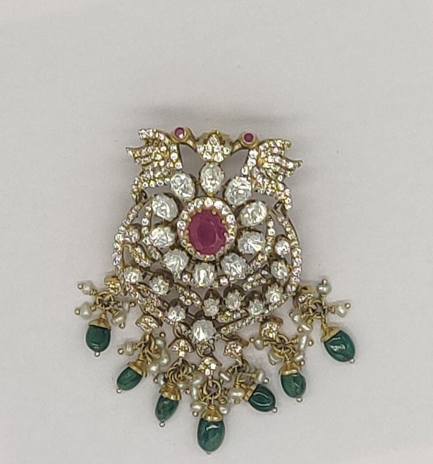 JAGDAMBA GOLD PENDENT 