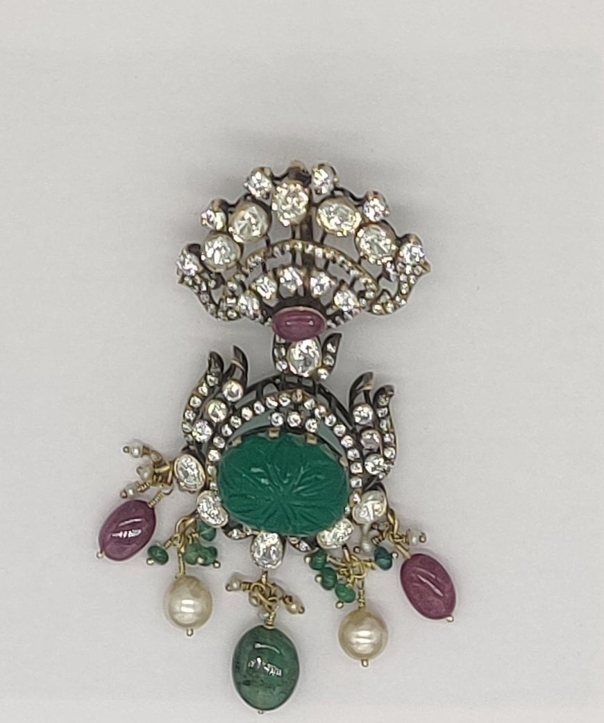 JAGDAMBA GOLD PENDENT 