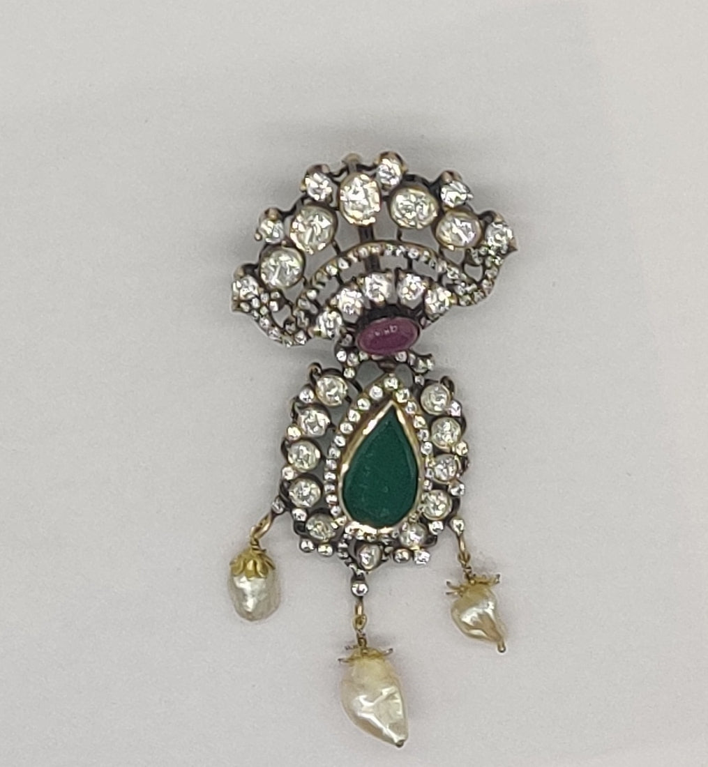 JAGDAMBA GOLD PENDENT 