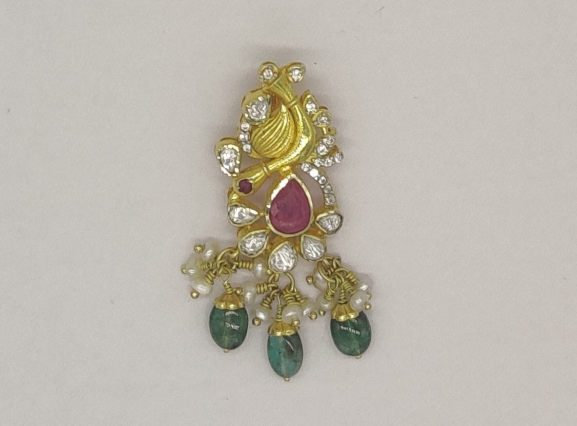 JAGDAMBA GOLD PENDENT JGP20109