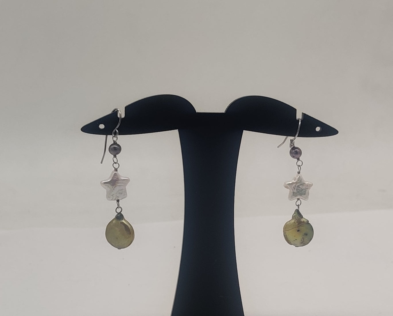 JAGDAMBA PEARLS SILVER HANGINGS ER50112