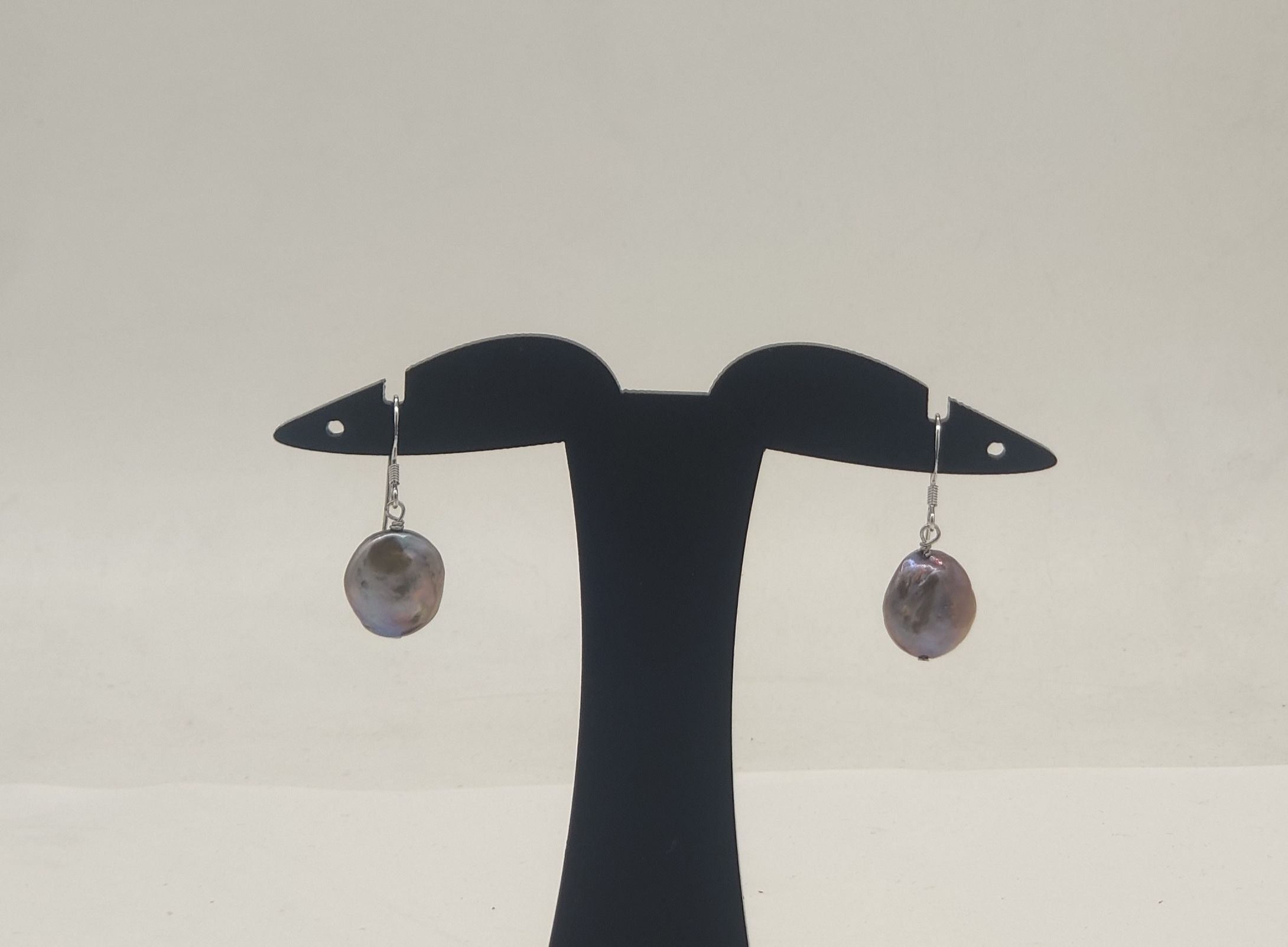 JAGDAMBA PEARLS SILVER HANGINGS ER50101