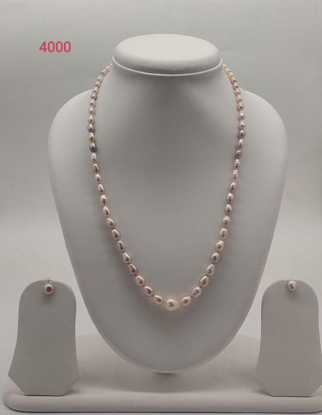 Long-Strand Graduated Freshwater Pearl Necklace & Earrings