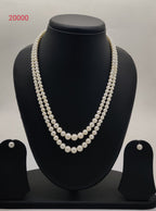Double-Strand Freshwater Pearl Necklace Set