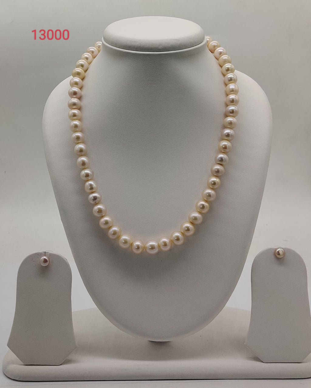 Classic Single-Strand Freshwater Pearl Necklace Set