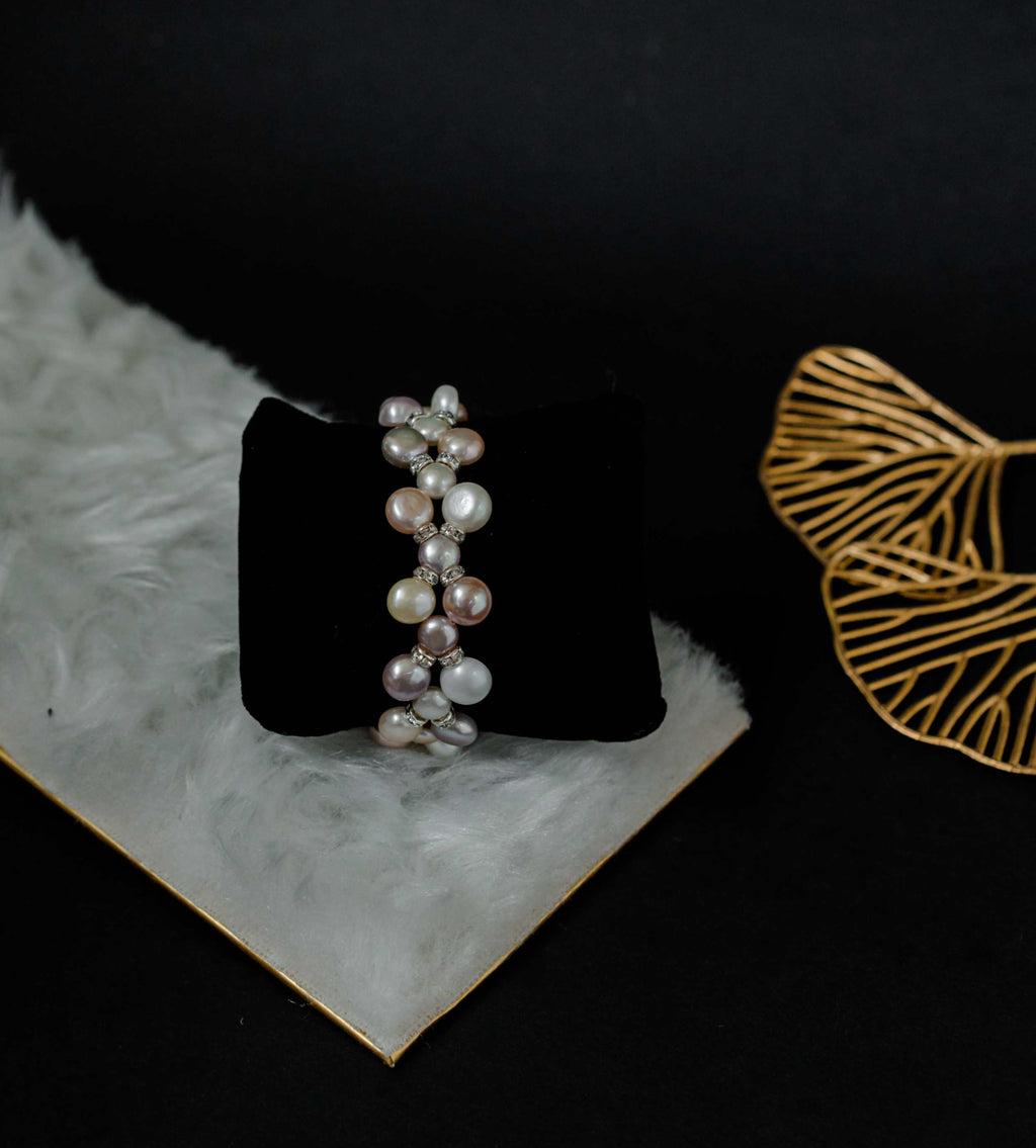 Celina Multi-Hue Pearl Bracelet