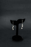 Cascade Trio Pearl Earrings