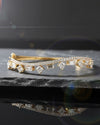 Elegant Diamond Kada Bracelet � 14KT Gold