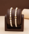 Pearl Cluster Sparkle Bangles