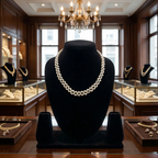 Lace Pearl Grace Freshwater Pearl Necklace & Earrings Set