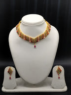Rajwadi Multicolor Choker Necklace Set