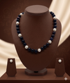 Single-Strand Freshwater Pearl Necklace & Earrings Set