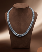 Sky Mist Freshwater Pearl Two Line Mala