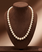 South Sea golden round pearl one-line mala