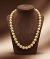 South Sea golden round pearl one-line mala