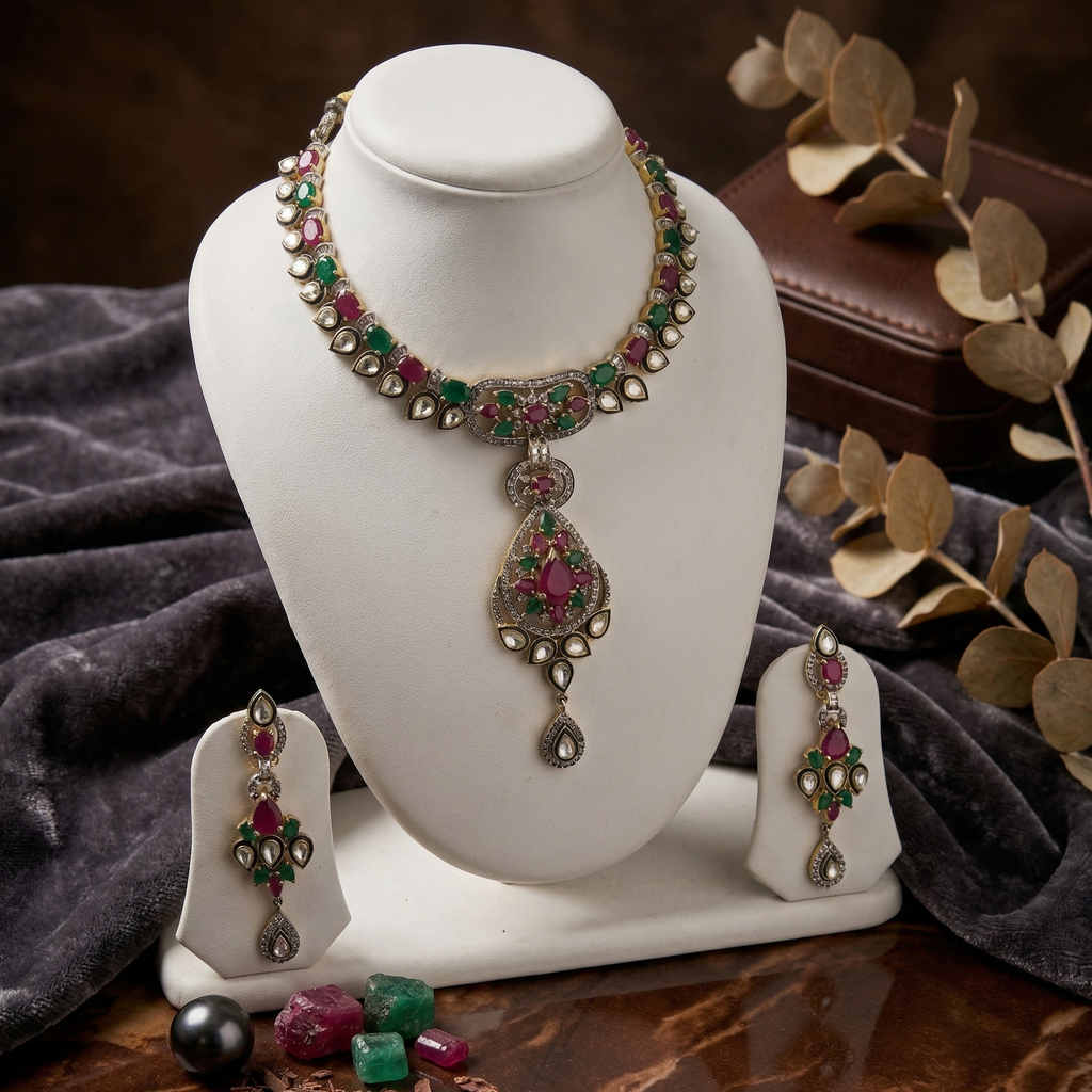 Stone Necklace set