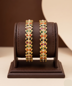 Teardrop Multicolor Royal Bangles