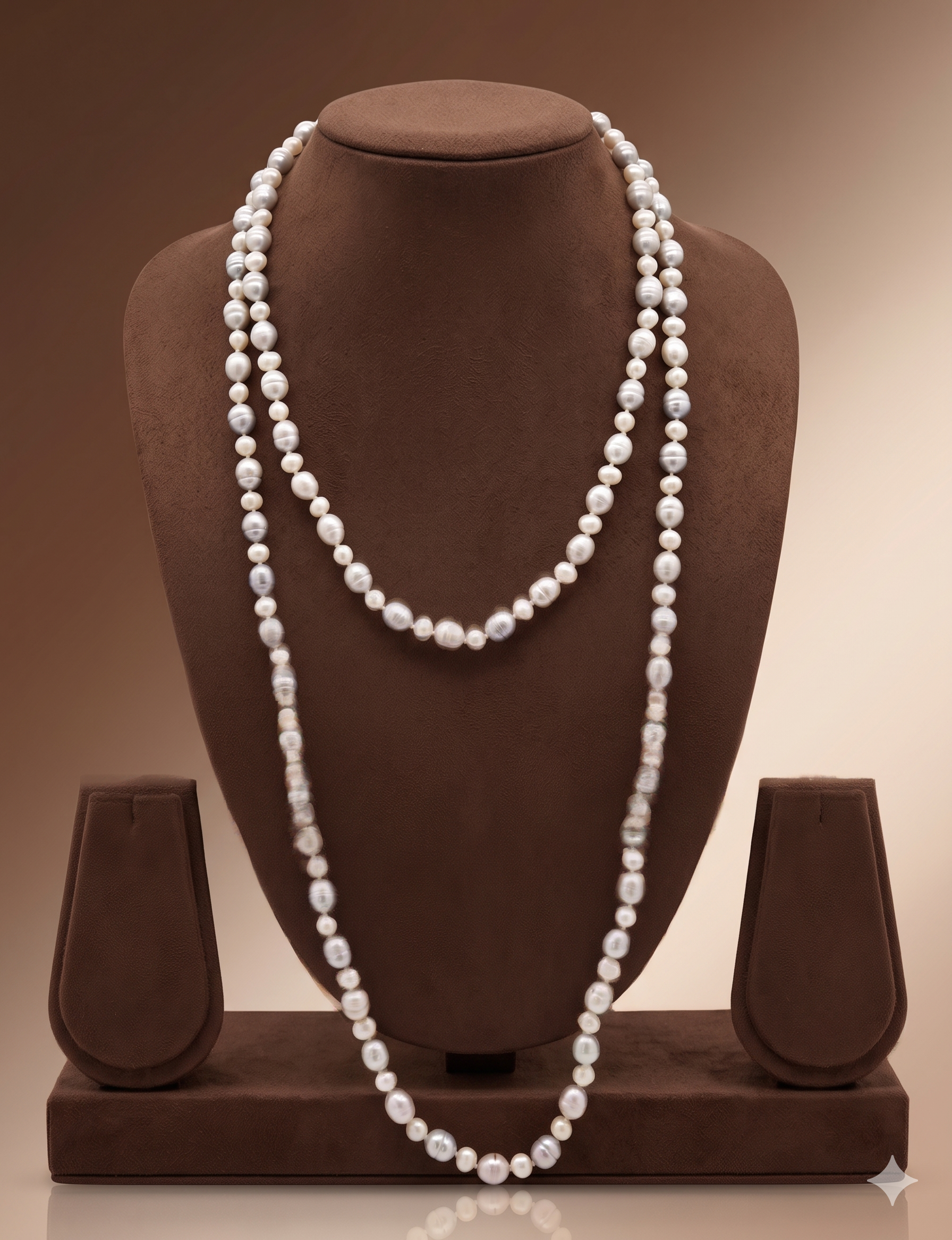 Timeless Glow Long Freshwater Pearl Necklace
